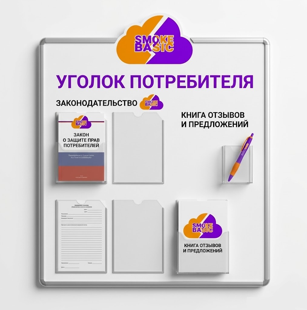 Уголок потребителя Smoke Basic